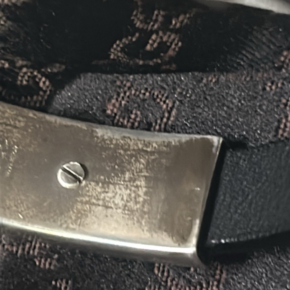 Gucci 925 silver and black leather bracelet with box and dust bag - Picture 7 of 16